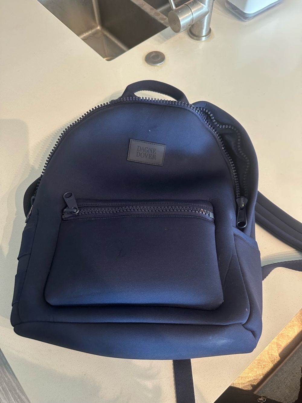 Dagne Dover Medium Dakota Backpack in Mignight